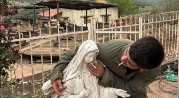 21 يومًا من الحبس لجندي دنّس تمثال السيدة العذراء في لبنان